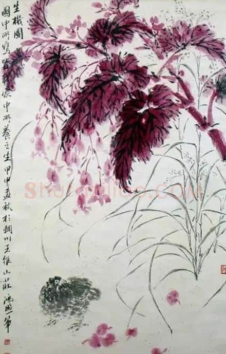 李鸿照·生机图