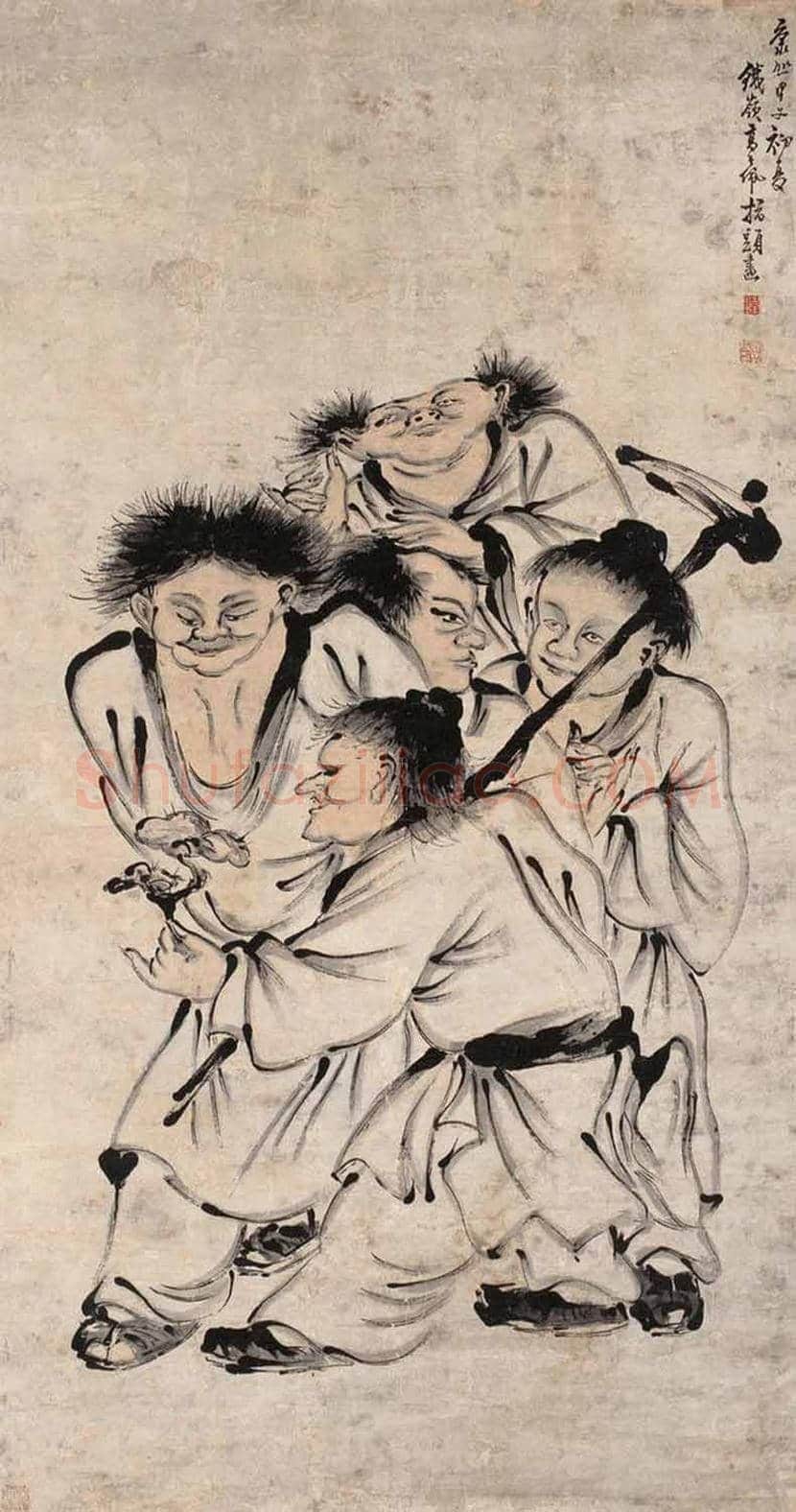 潘天寿指墨画艺术及欣赏 | 书画资料