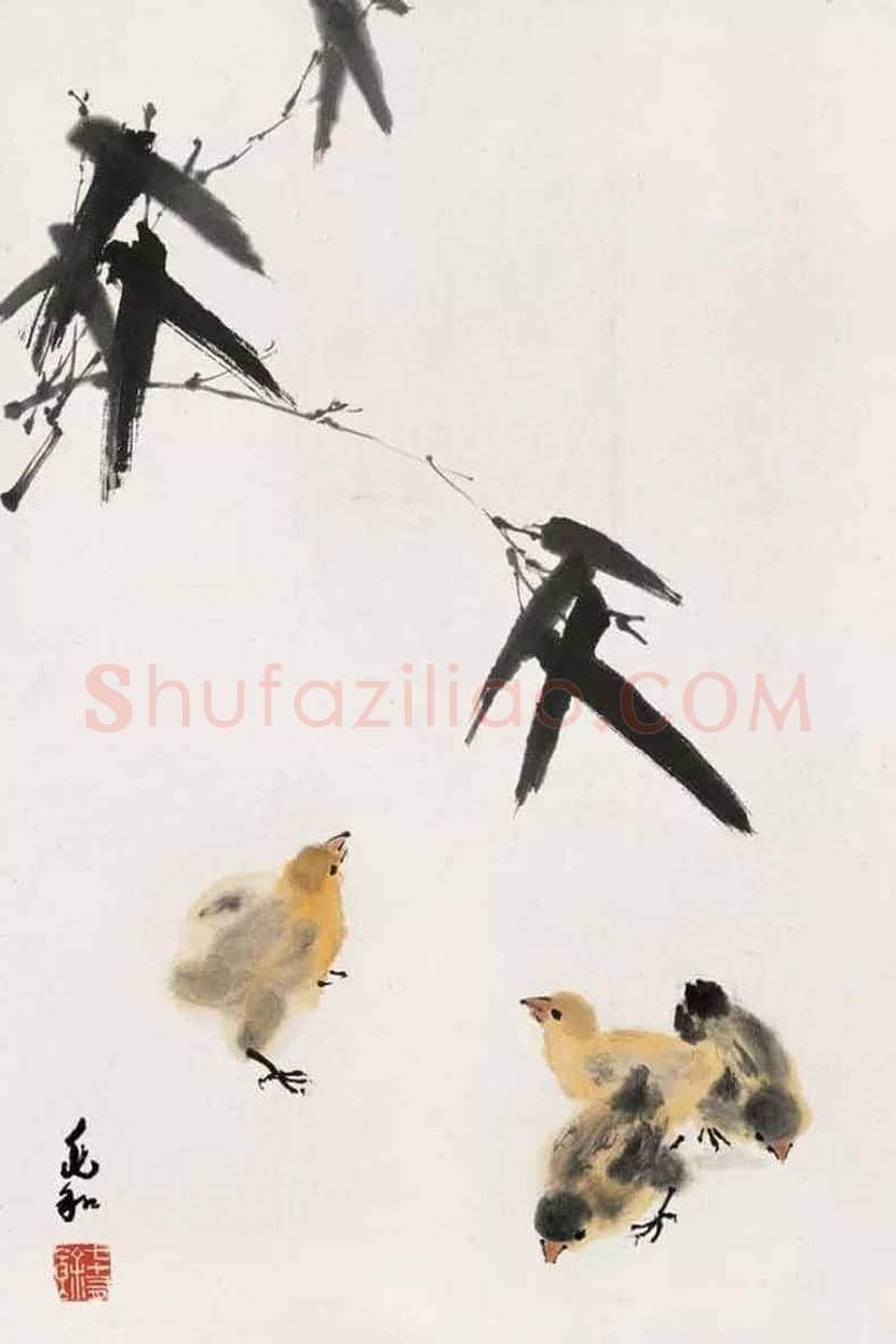 蒋兆和花鸟画作品欣赏 | 书画科普