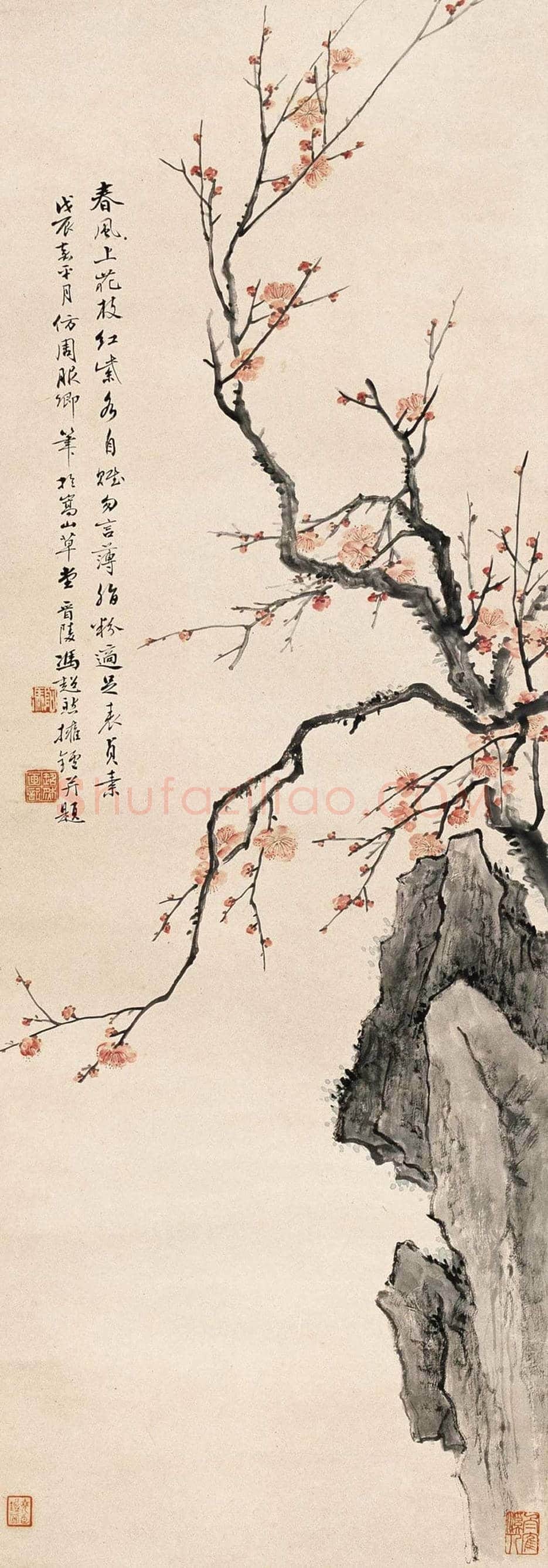 冯超然花鸟作品欣赏 | 书画科普