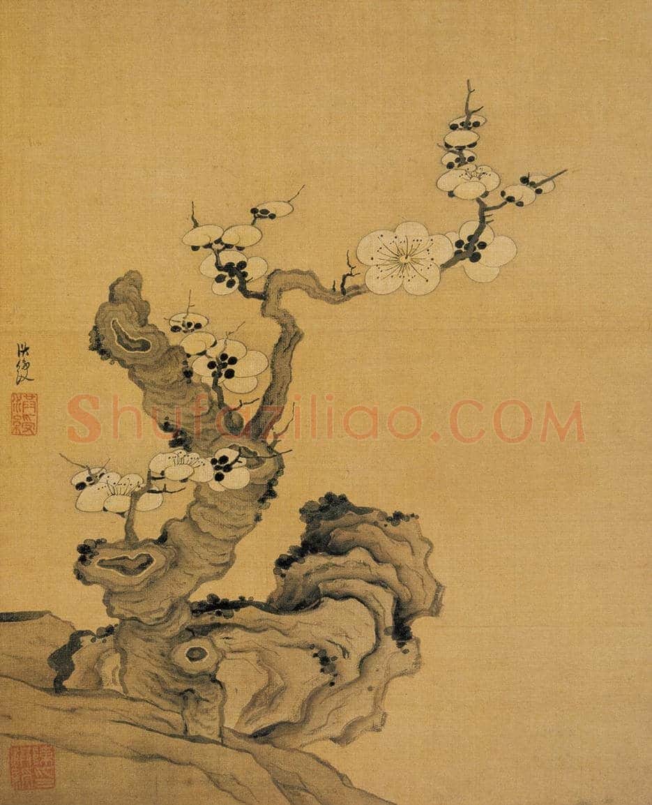 陈洪绶《花鸟精品册》 图赏 | 传世国画赏析