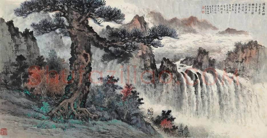 黄君璧山水画欣赏 | 书画知识