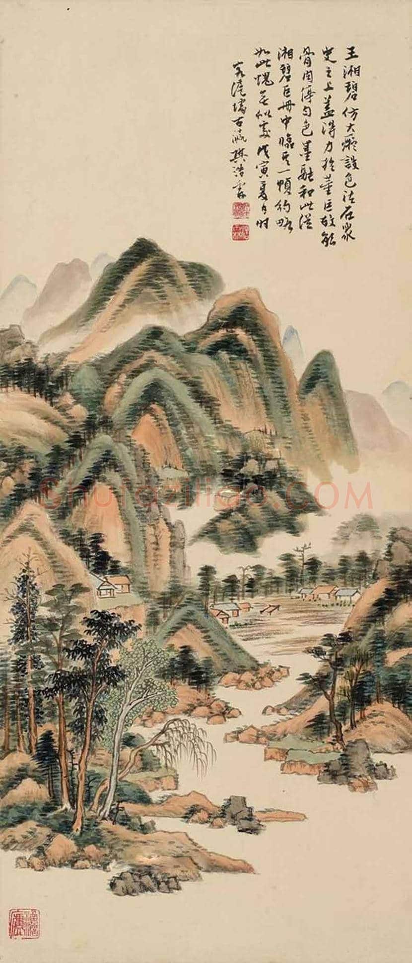 樊浩霖山水画欣赏 | 书画学堂