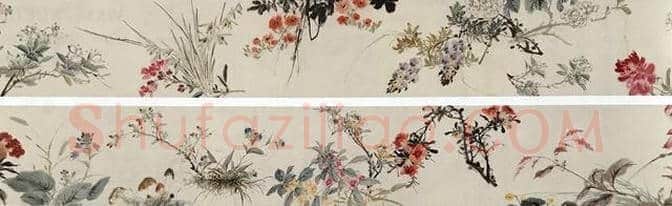 王雪涛《百卉图》中国小写意花鸟绘画巅峰之作 | 书画资料