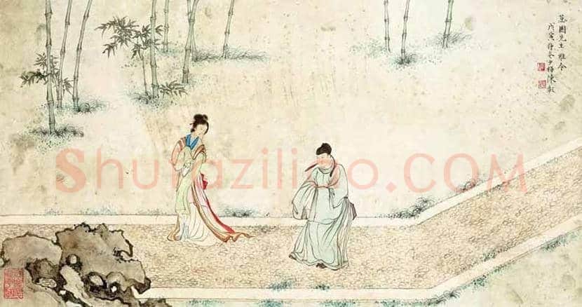 陈少梅人物画，有宋人风格 | 书画百科