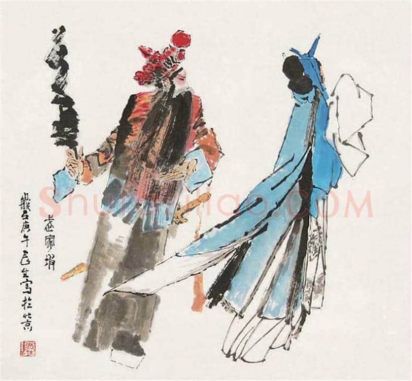 董辰生写意人物作品欣赏 | 书画科普