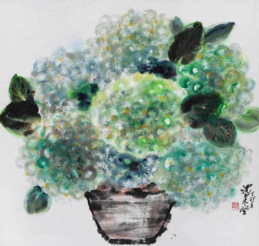 沈柔坚花鸟画作品欣赏 | 书画科普