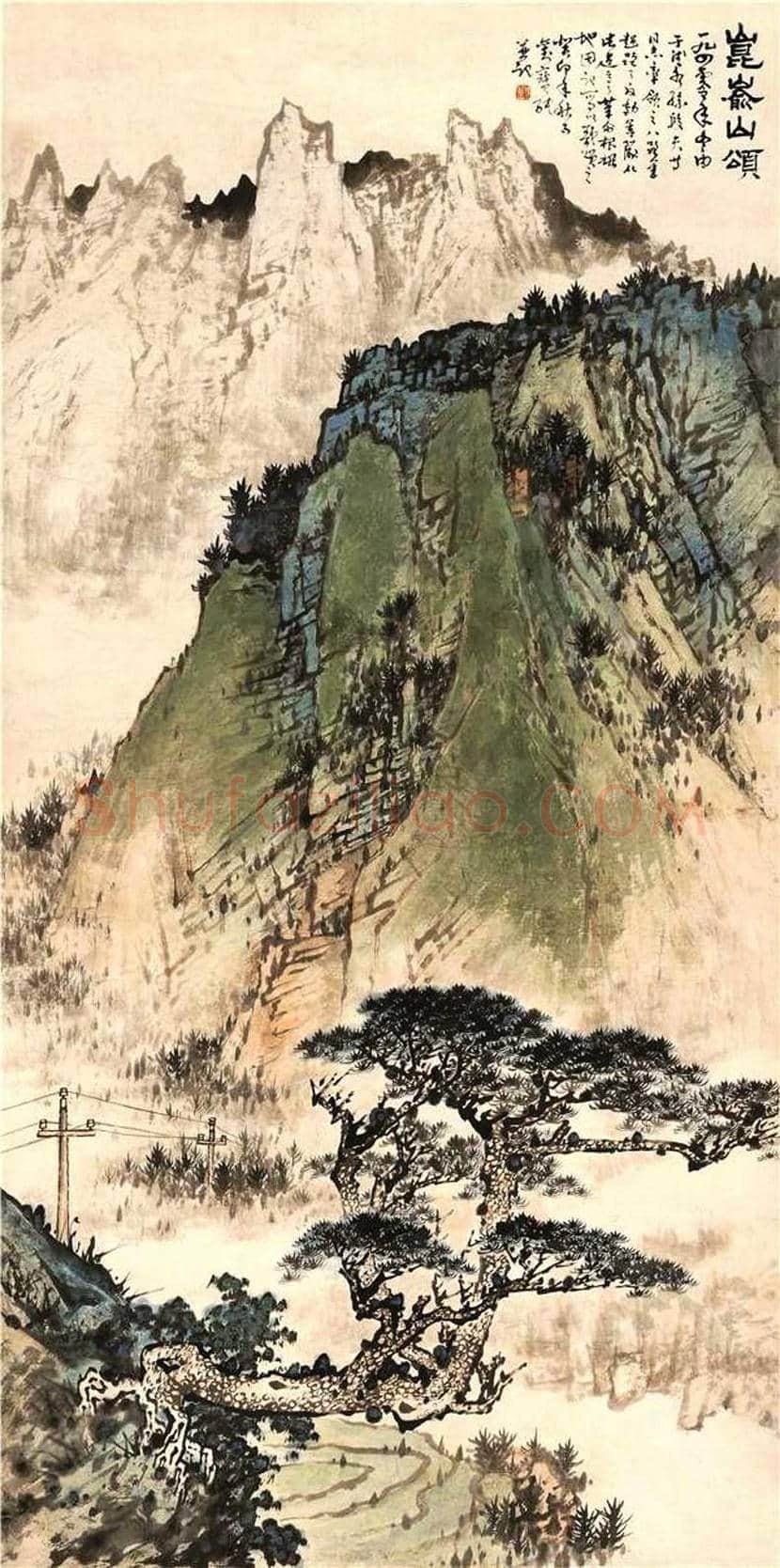 刘宝纯山水画作品欣赏 | 书画讲解
