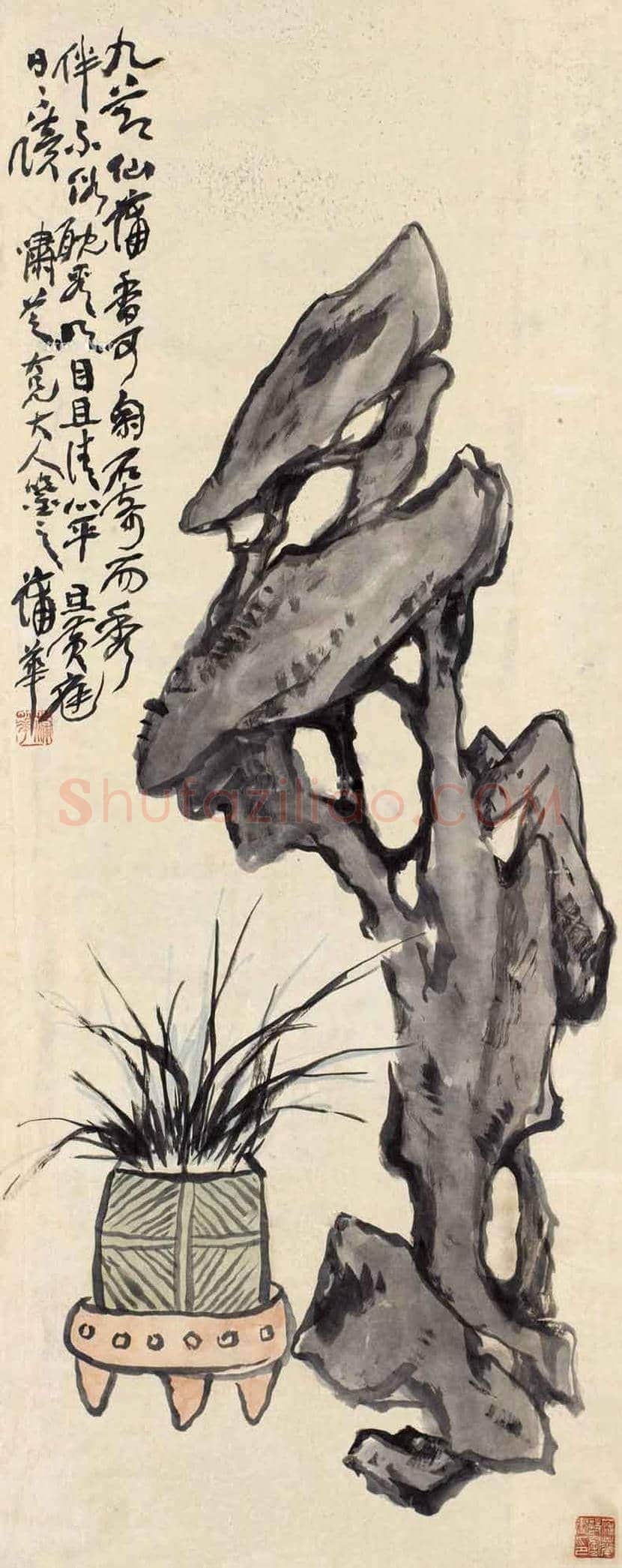 蒲华作品欣赏 | 书画资料