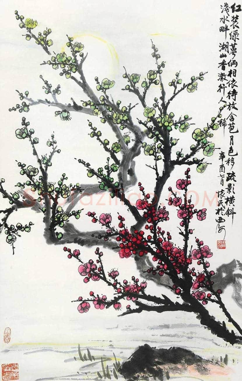周怀民花鸟画作品欣赏 | 书画科普