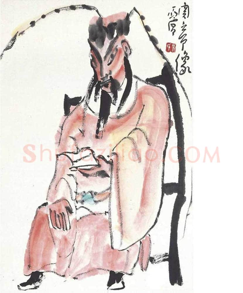 丁衍庸人物画作品欣赏 | 书画学堂