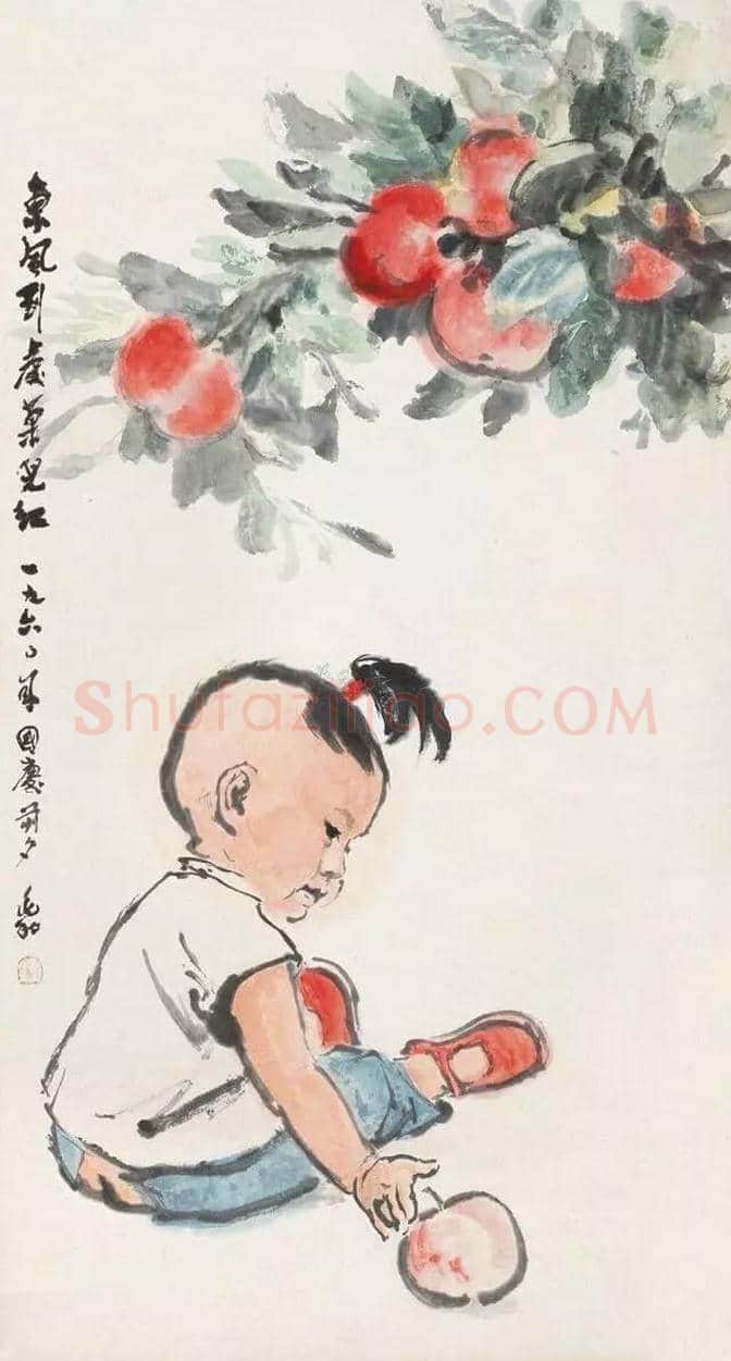 蒋兆和人物画精选 | 书画知识