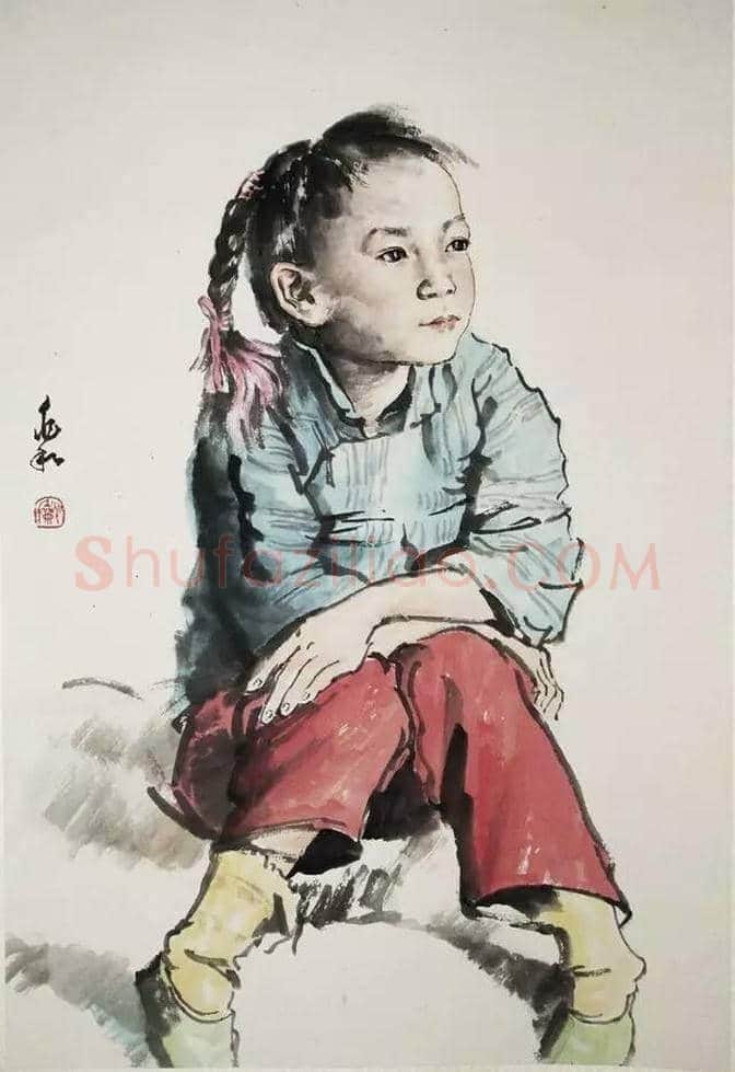 蒋兆和人物画精选 | 书画知识