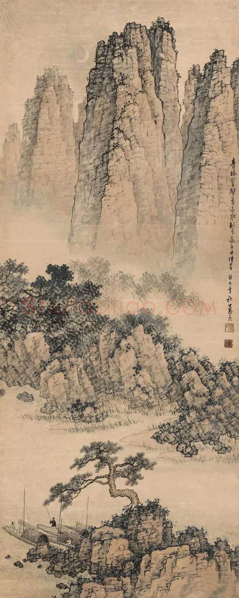 黎葛民山水画作品欣赏 | 书画百科