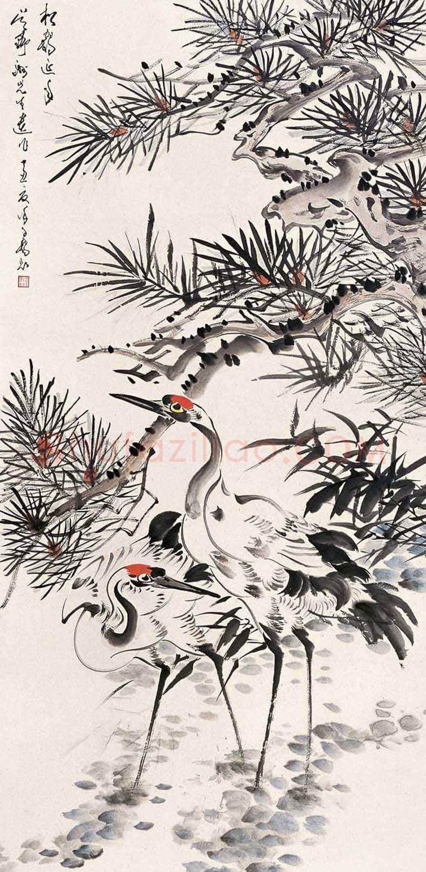 吴野洲国画作品欣赏 | 书画学堂