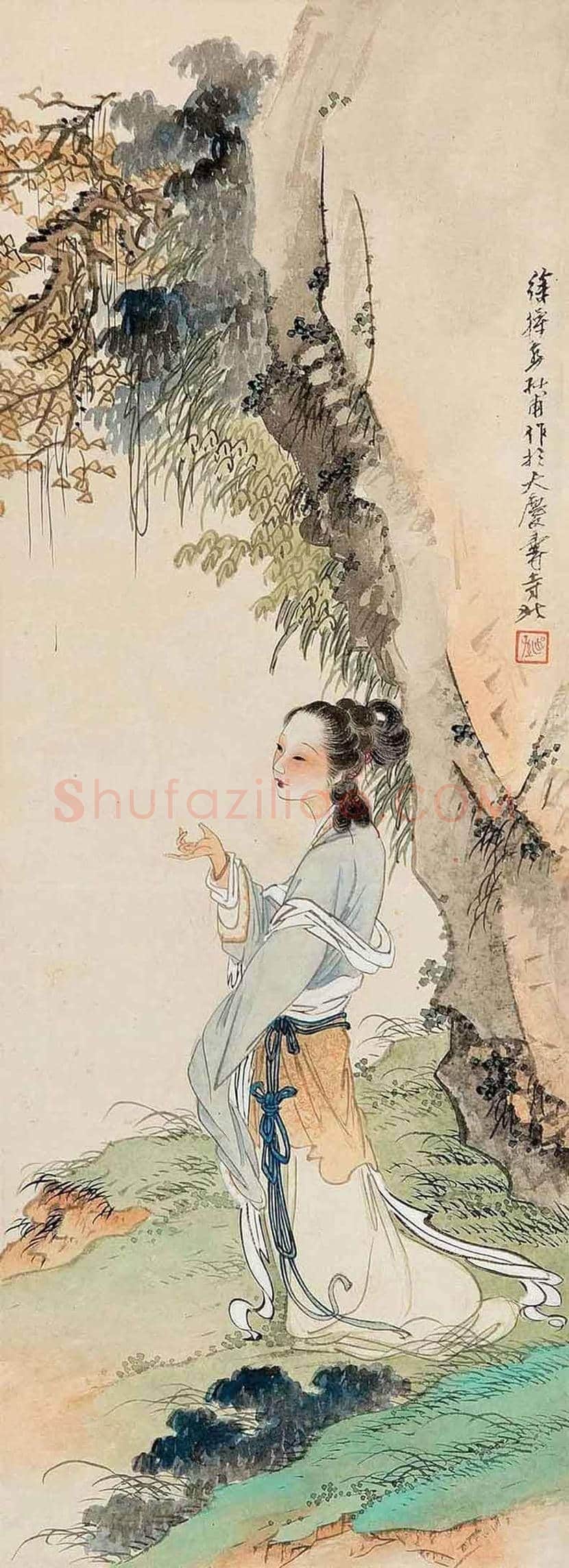 徐燕孙人物画作品欣赏 | 书画讲解