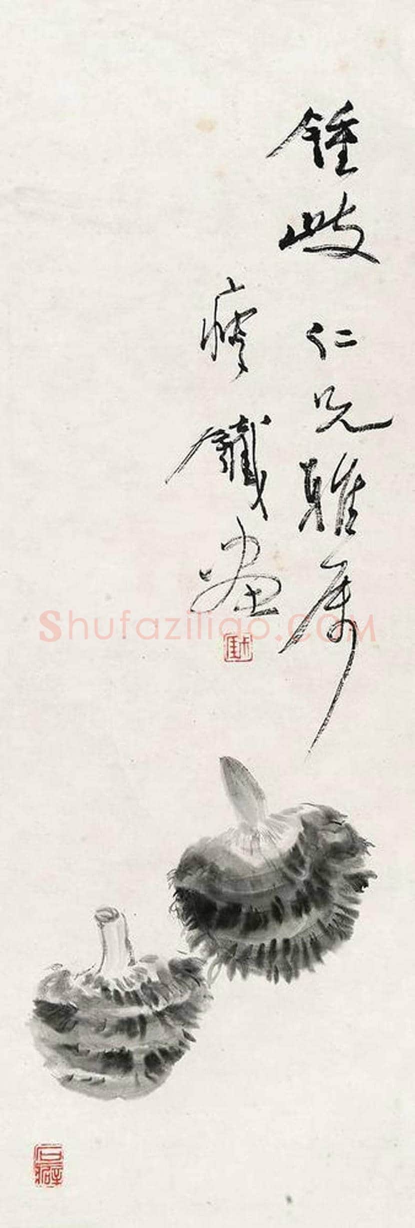 钱瘦铁花鸟画作品欣赏 | 书画讲解