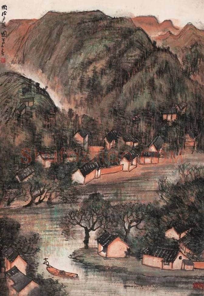 李可染江南写生作品欣赏 | 书画文摘