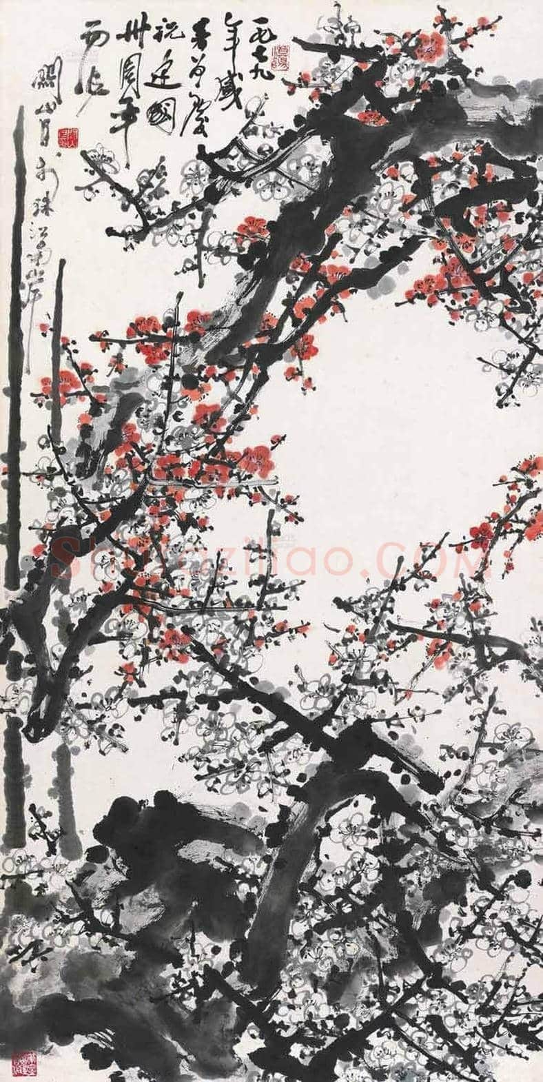 关山月最贵梅花作品都有哪些？ | 书画百科