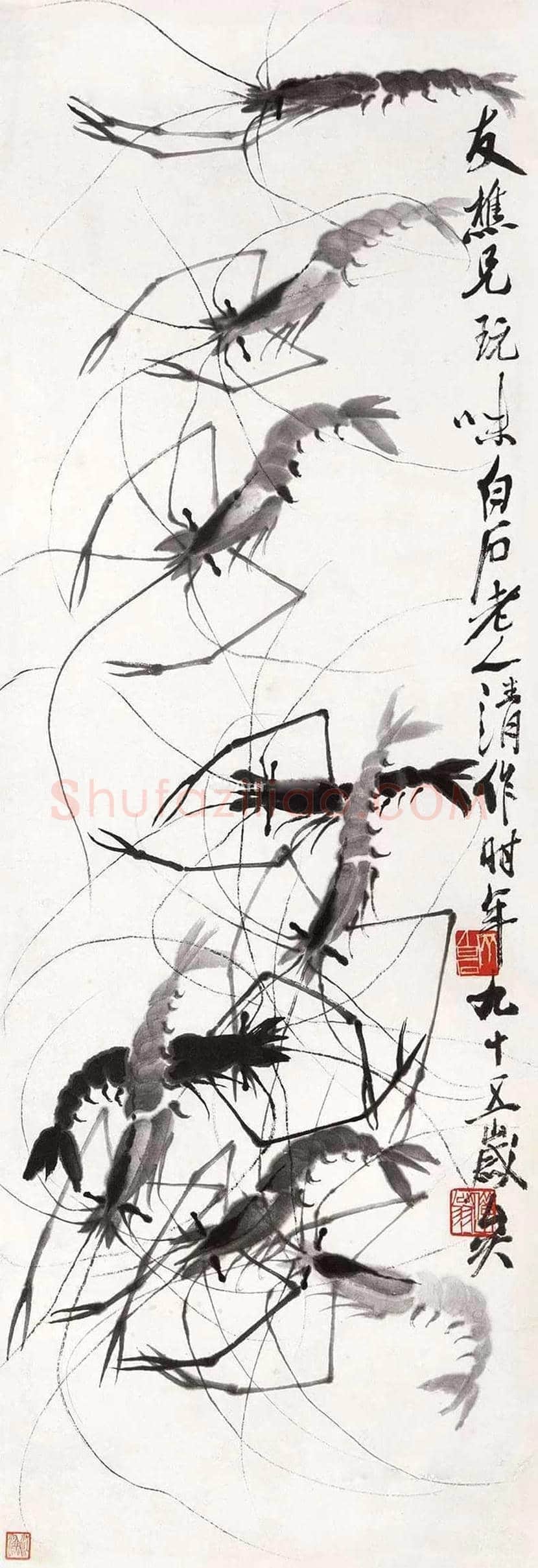 齐白石最贵的虾值多少钱? | 书画科普