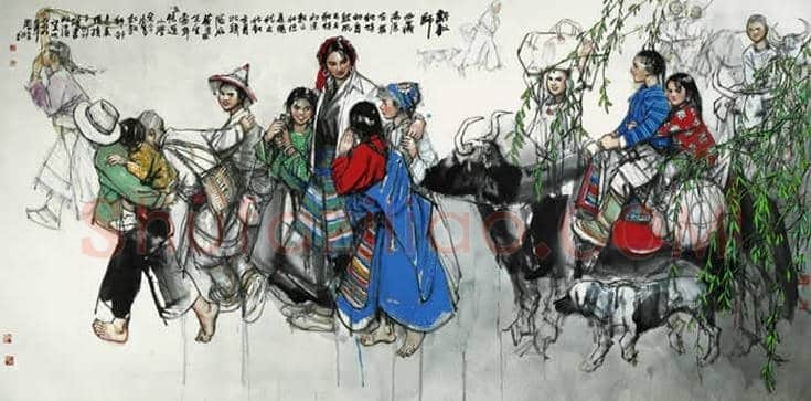 画僧史国良作品欣赏 | 书画知识