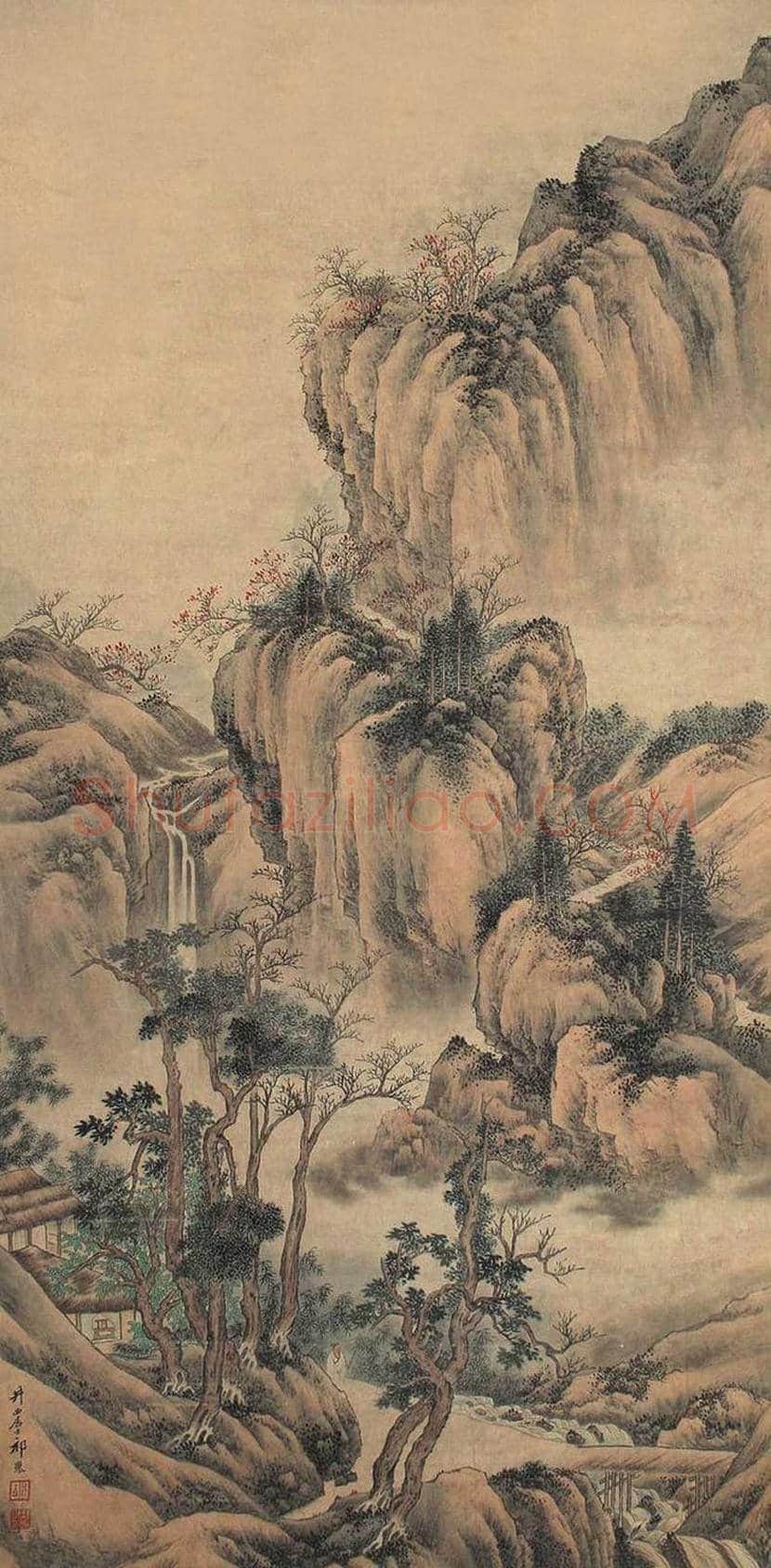 祁昆山水画作品欣赏 | 书画文摘