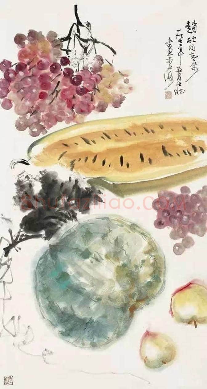 海派画家四大名旦的花鸟画作欣赏 | 书画科普