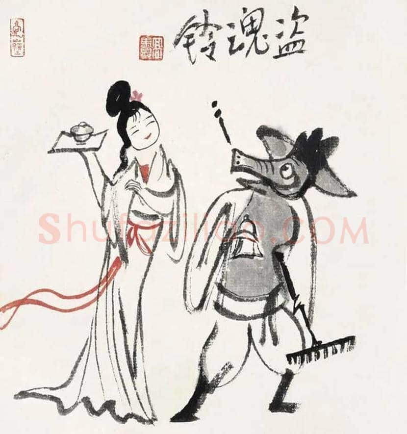 高马得戏曲人物画欣赏 | 书画讲解