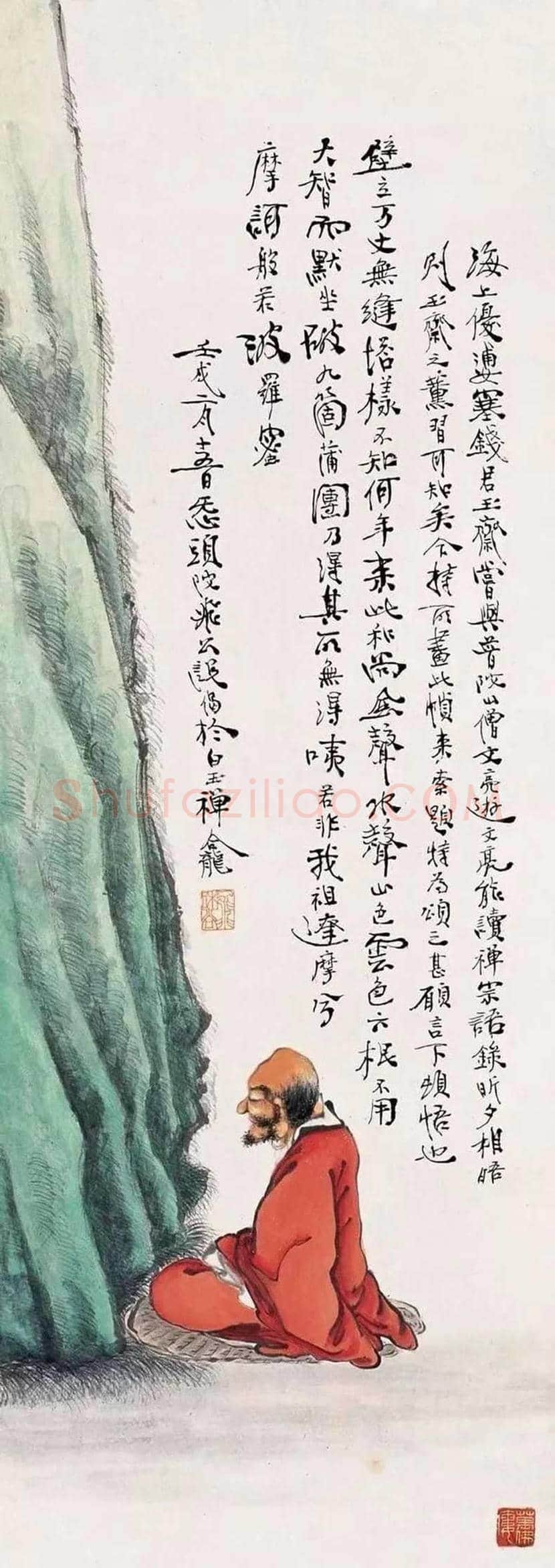 民国第一画佛高手钱化佛作品欣赏 | 书画资料