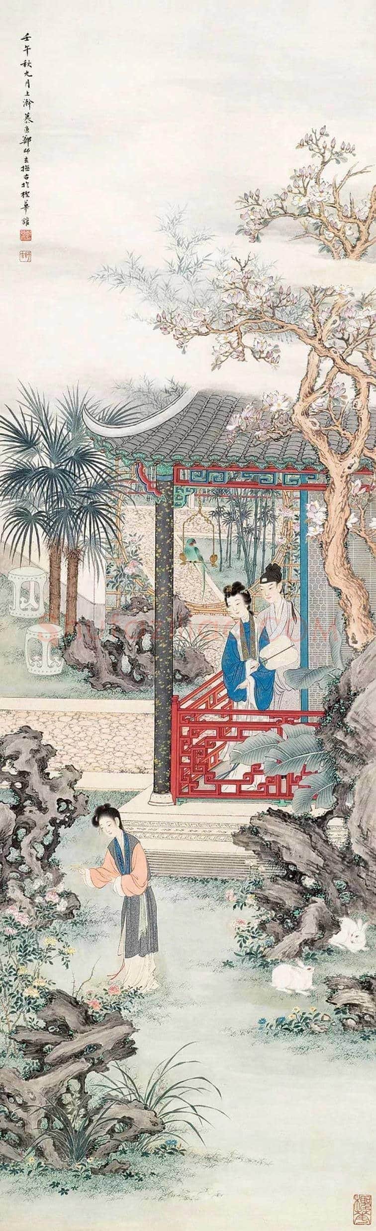 郑慕康人物画作品欣赏 | 书画资料