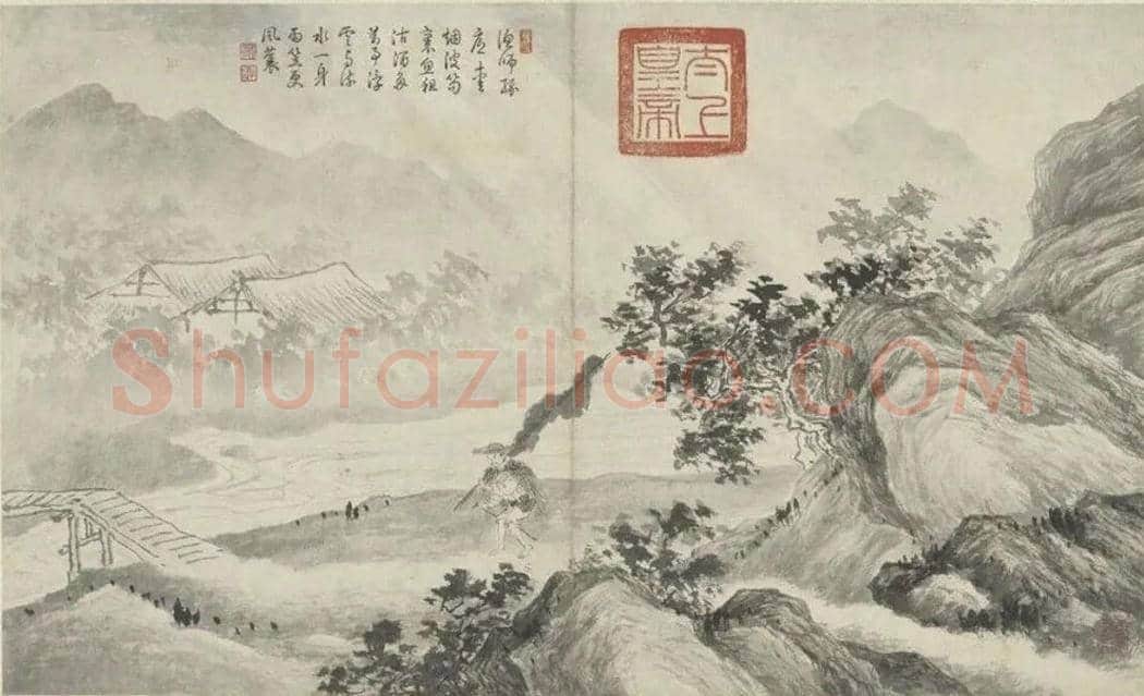 唐寅《山水人物册》欣赏 | 书画资料