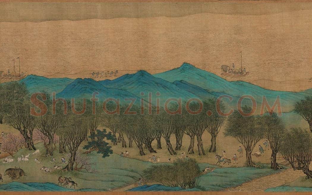 仇英《清明上河图》 欣赏 | 著名国画图片