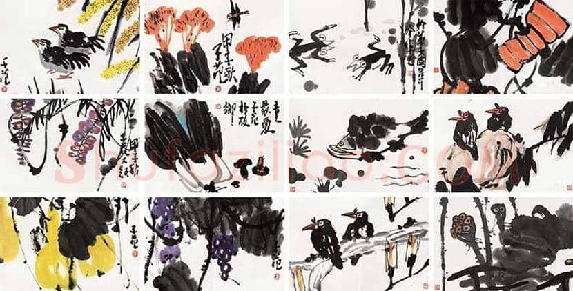 崔子范作品价格，最高成交价前10幅作品 | 书画文摘