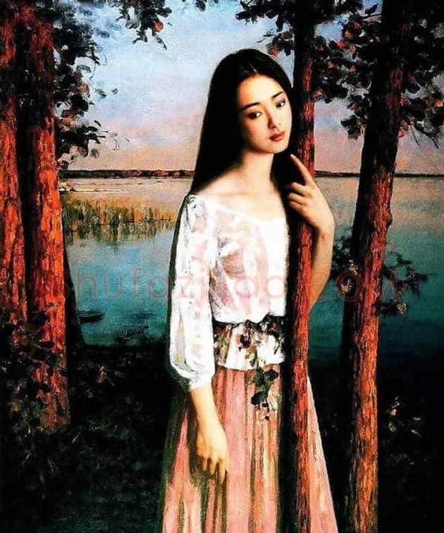 谢楚余笔下的女神们 | 书画讲解