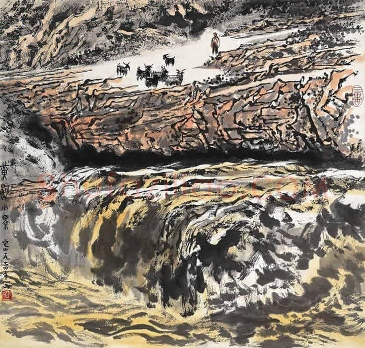 张仃水墨画作品欣赏 | 书画科普