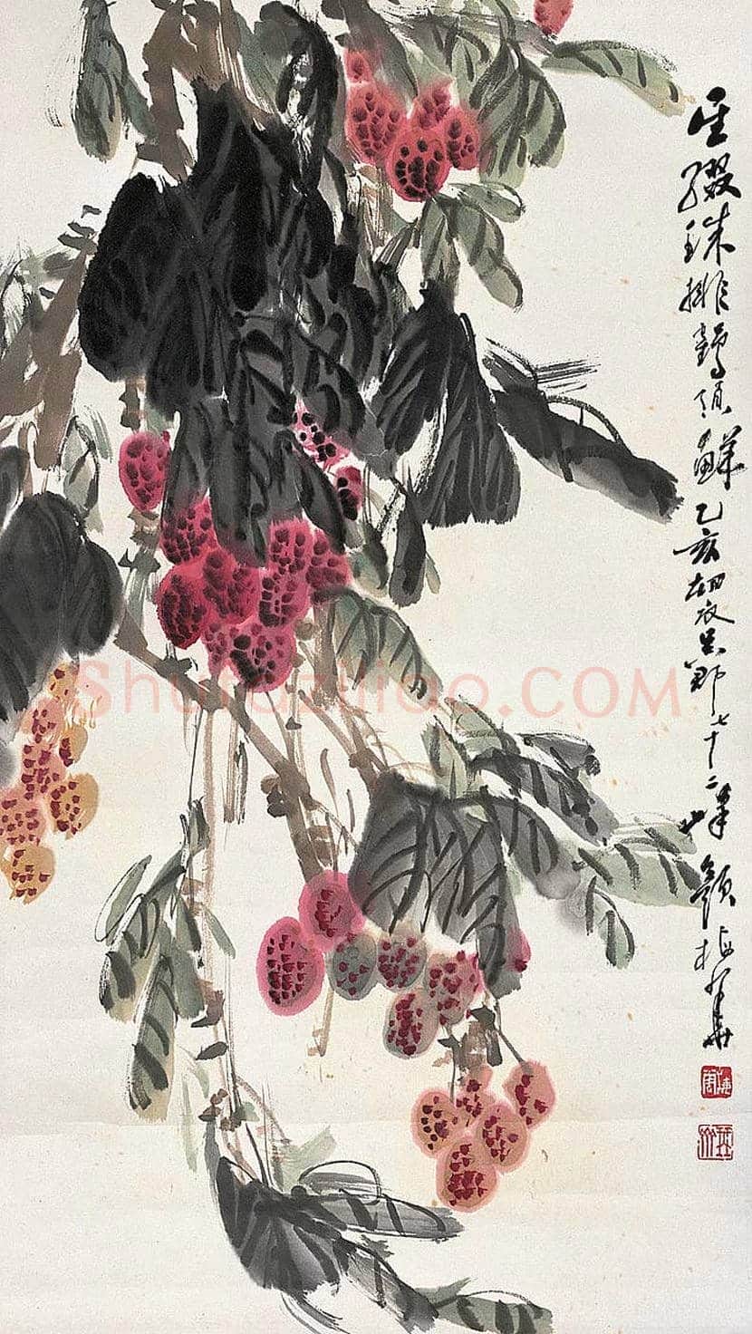 颜梅华花鸟作品欣赏 | 书画知识