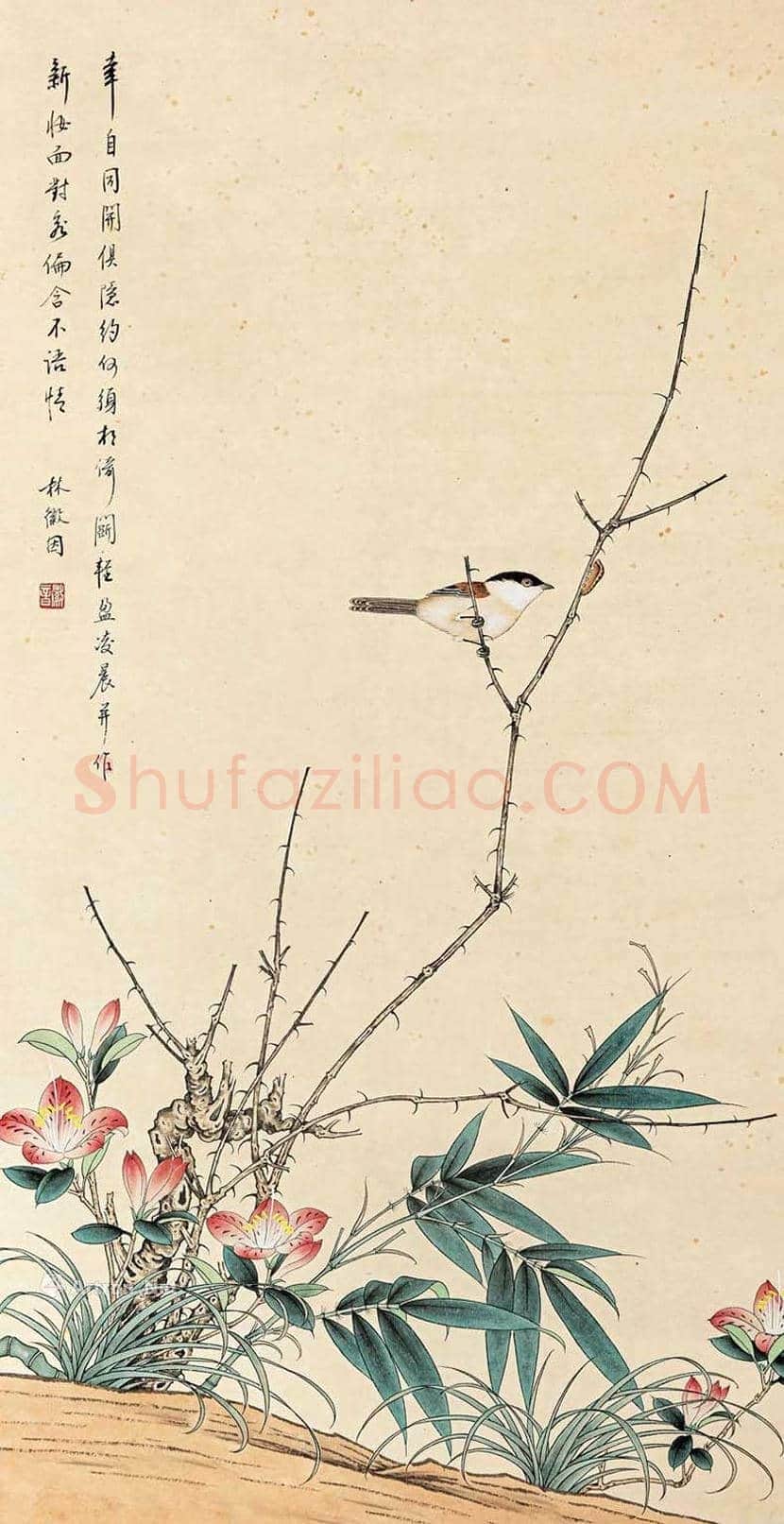 林徽因书画作品欣赏 | 书画知识