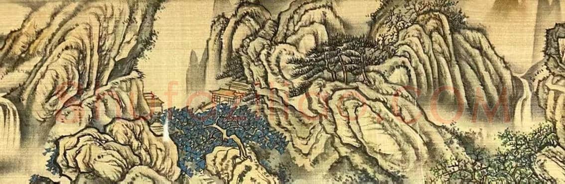 金城《峦溪烟翠图》,经典力作 | 国画作品