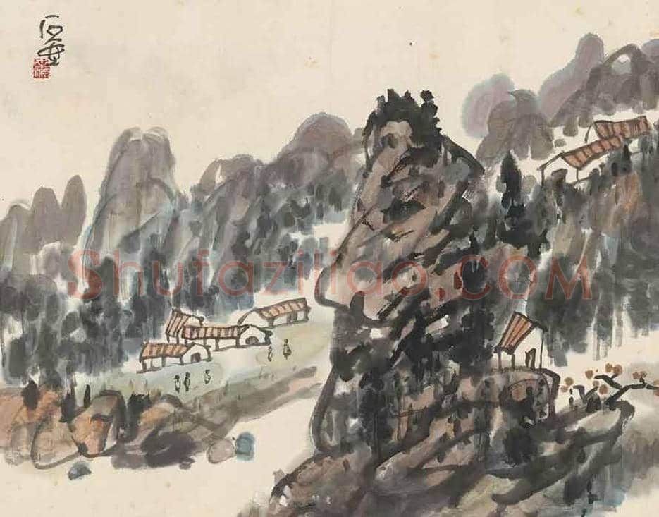 陈子庄山水画作品欣赏 | 书画文摘