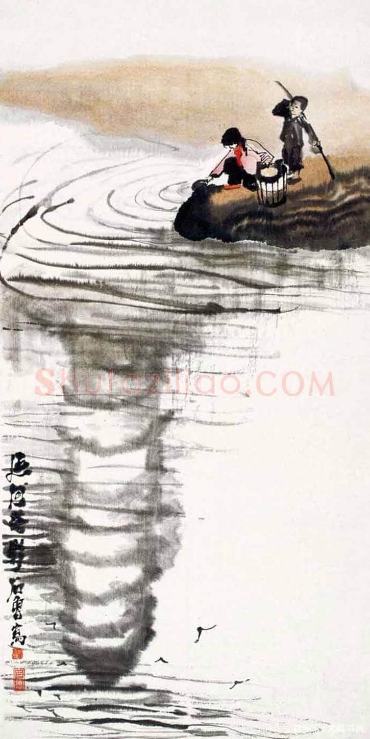 石鲁的杰作《东渡》，超越常规的审美意识！ | 书画常识
