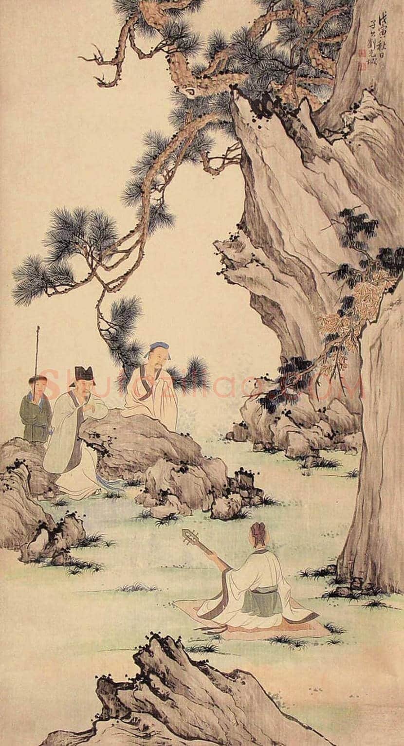 刘子久山水人物画作品欣赏 | 书画讲解