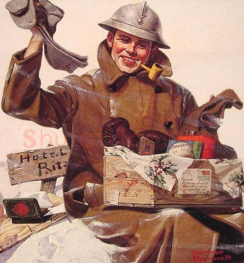 美国插画师|诺曼·洛克威尔作品欣赏 | 书画科普