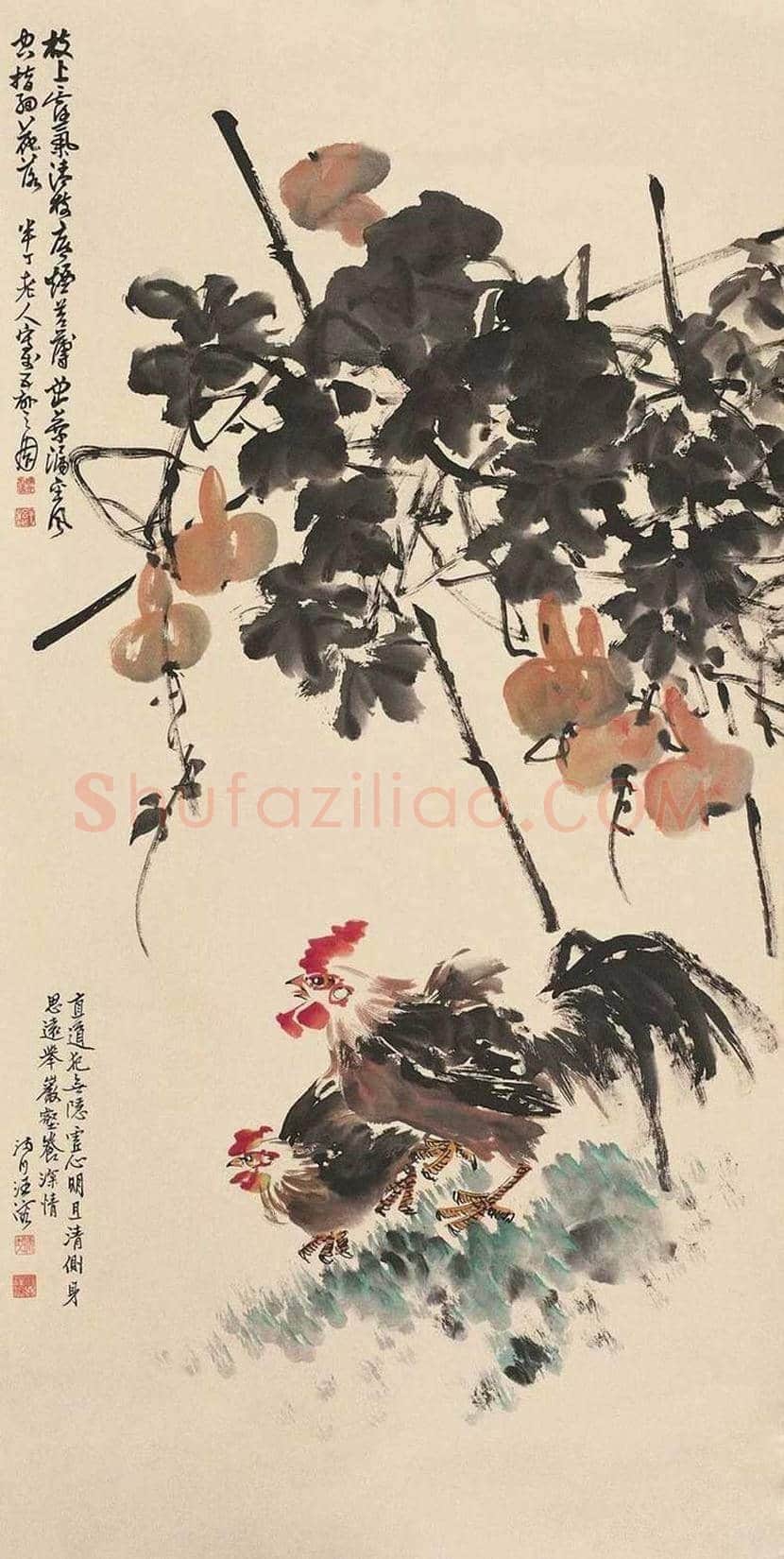 汪慎生花鸟画作品欣赏 | 书画常识