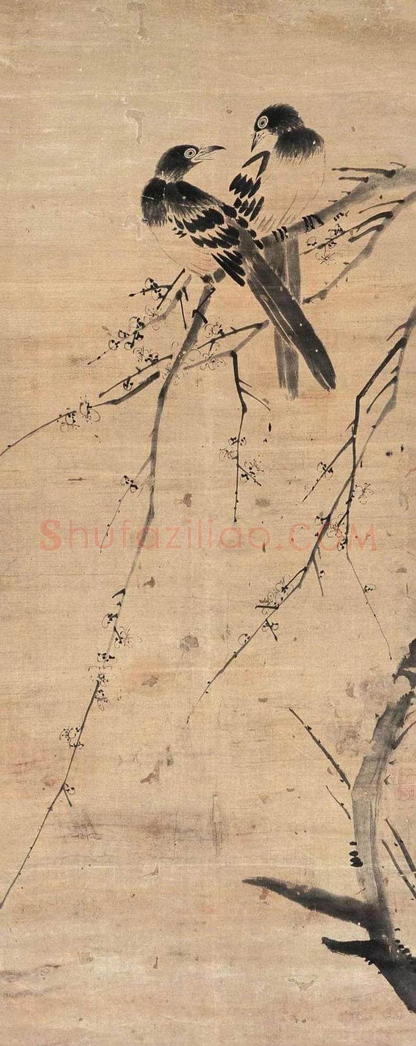 李因作品欣赏 | 书画资料
