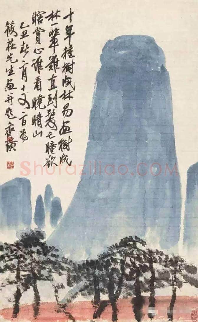 齐白石山水画:一笔一画皆真意 | 书画文摘