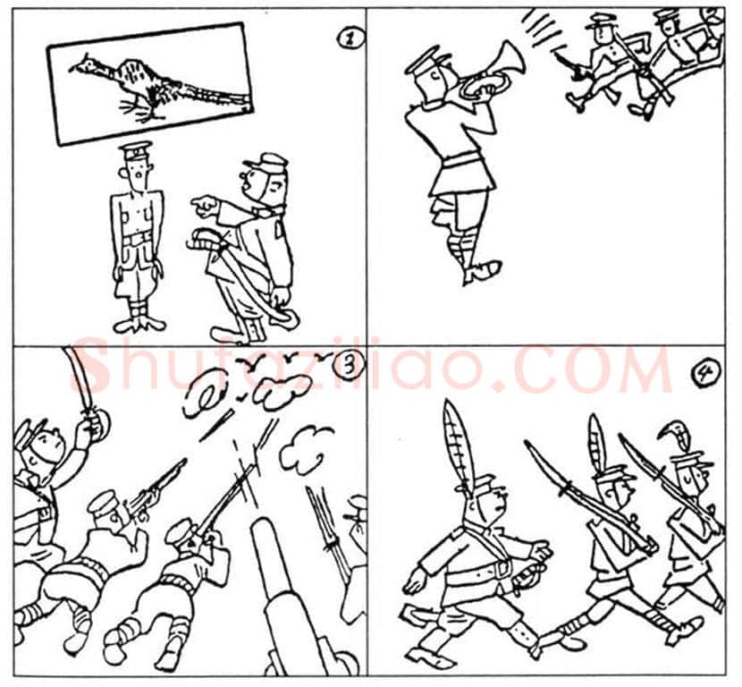 张乐平漫画欣赏 | 书画讲解