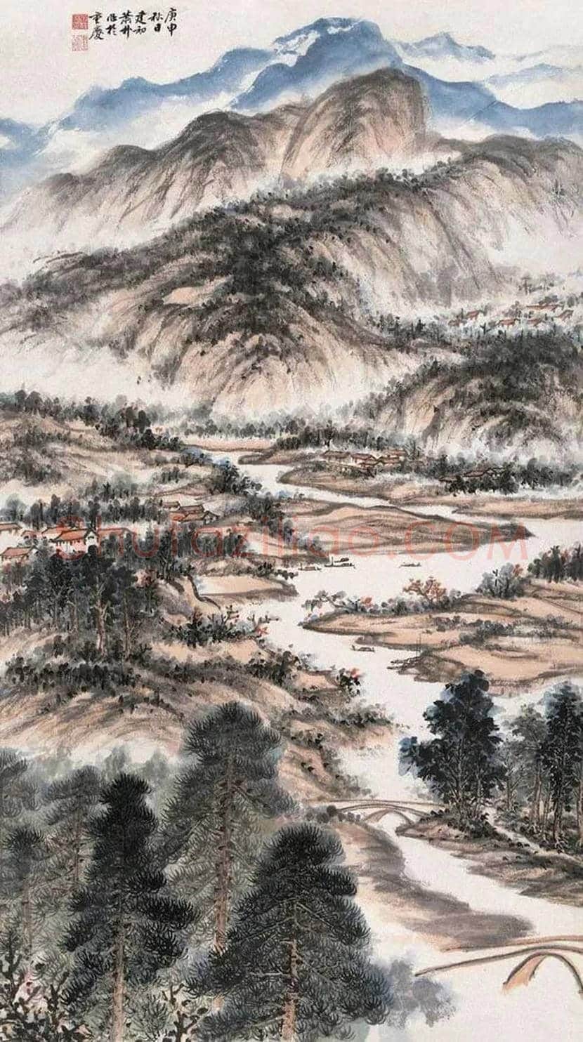 萧建初作品欣赏 | 书画学堂