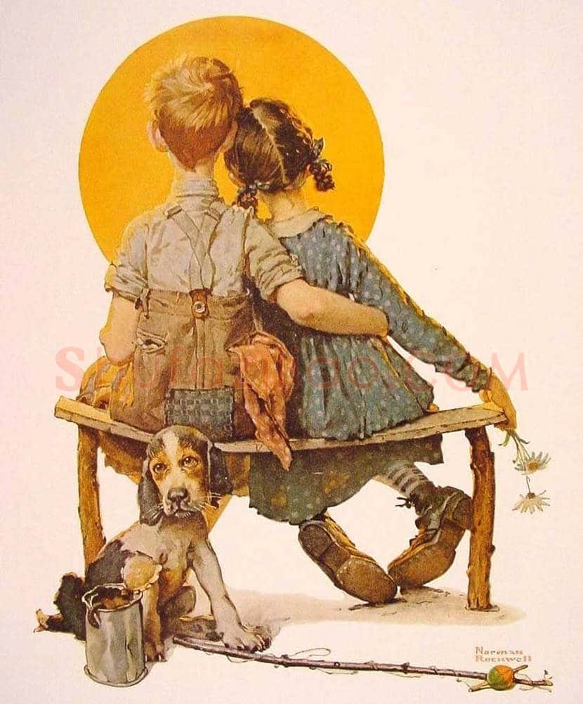 美国插画师|诺曼·洛克威尔作品欣赏 | 书画科普
