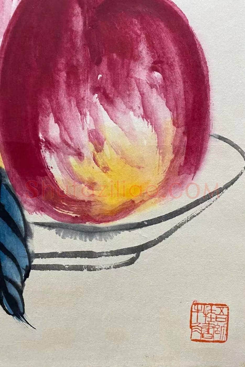 齐白石为梅兰芳作《岁朝图》，见证师友情缘 | 国画作品