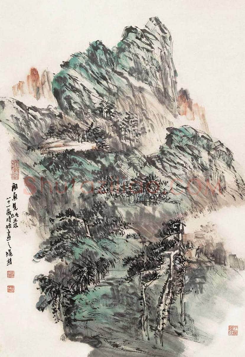 陆维钊国画作品欣赏 | 书画知识